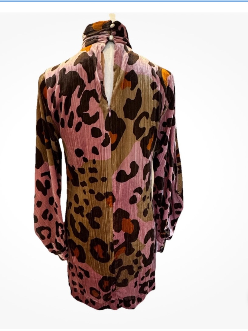 Anthropologie Eleanor Velvet Tunic Dress Size 2 New With Tags - Picture 3 of 12